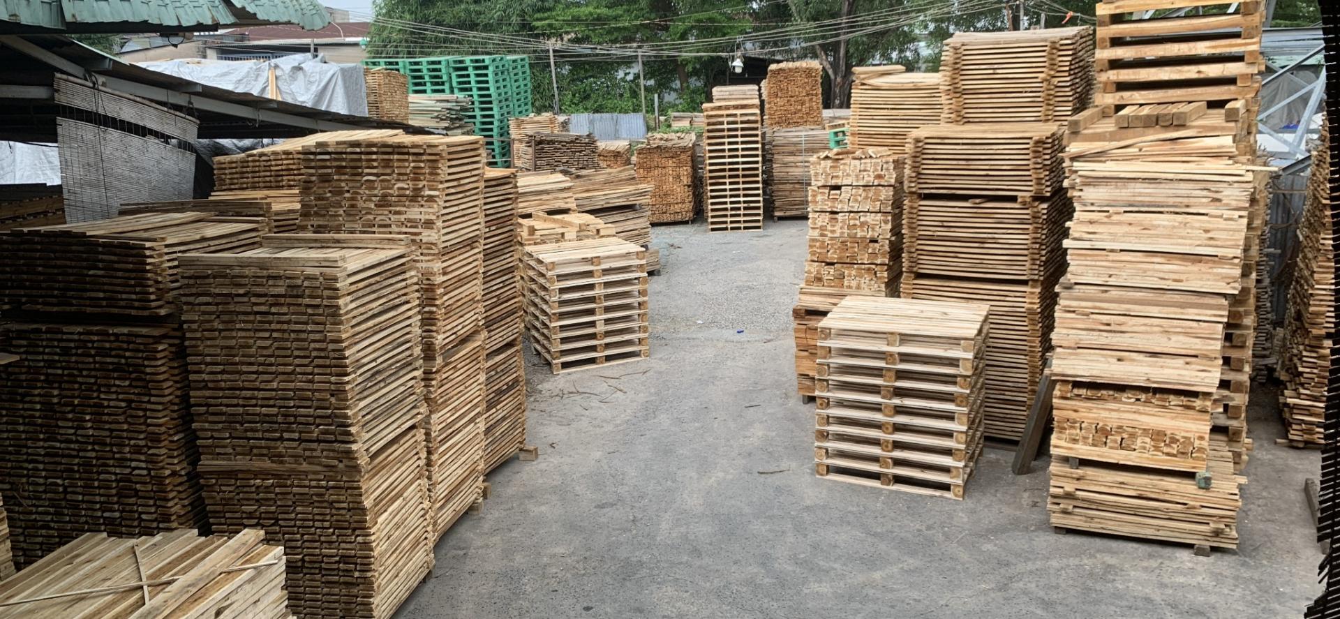 xưởng pallet gỗ, xưởng sản xuất pallet gỗ